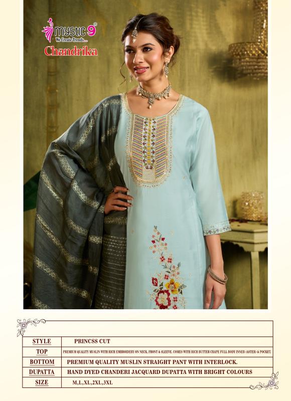 Mystic9 chandrika vol 1 kurti wholesale market address